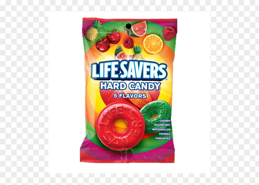 Candy Gummi Life Savers Mint Flavor PNG