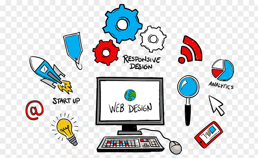 Design Web Development Responsive PNG