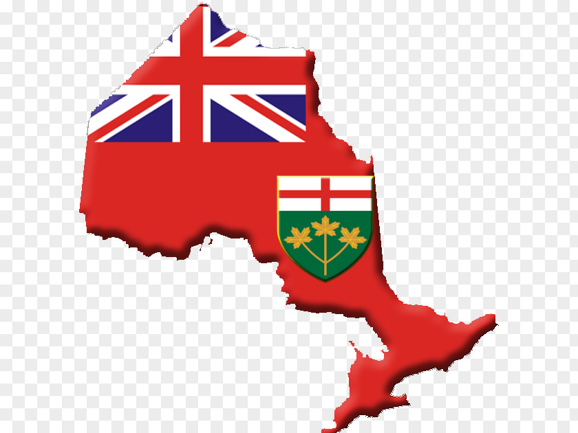 Flag Of Ontario Canada South Korea PNG