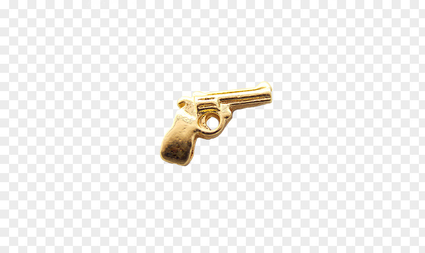 Gold Gun 01504 Body Jewellery Angle Firearm PNG