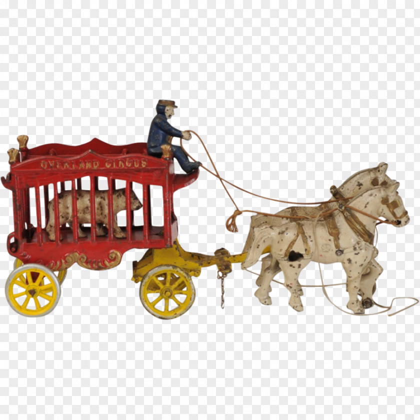 Horse Collectable Antique Toy Wagon PNG