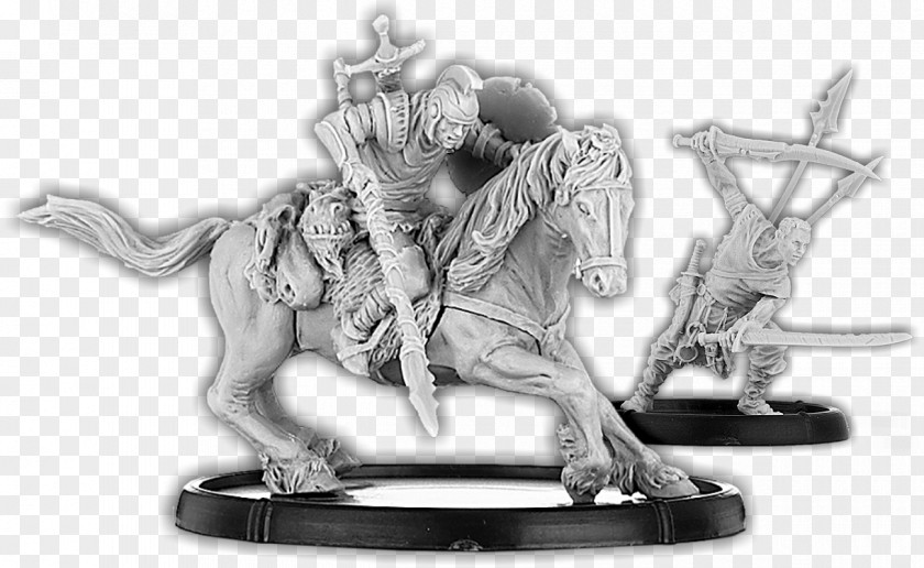 Horse Slayer Cantabria Statue Figurine PNG