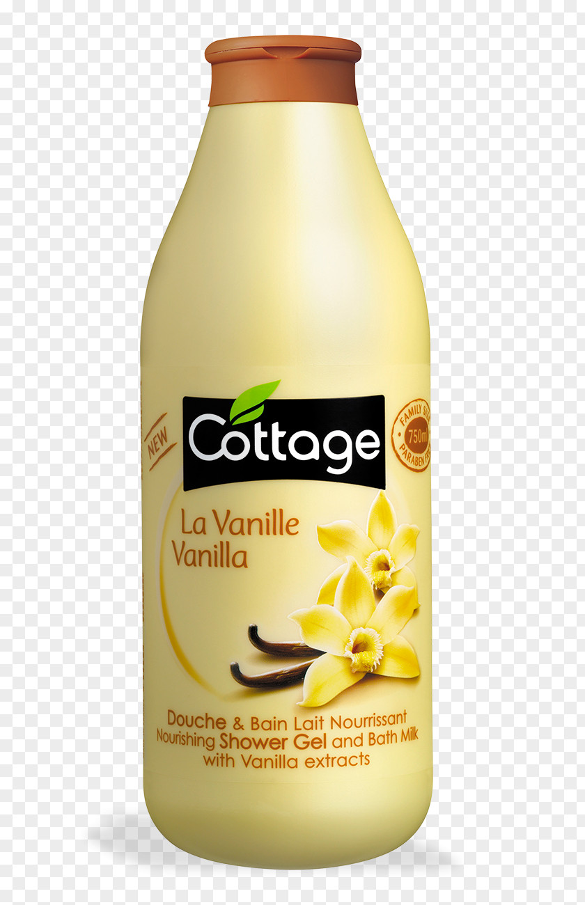 Milk Lotion Flavor Shower Gel Vanilla PNG