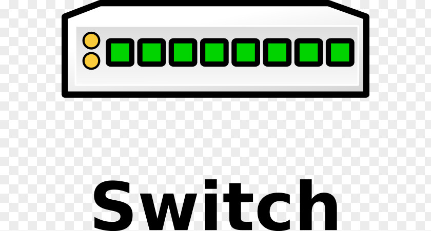 Switch Beating Clip Art Network Ethernet Hub Port Computer PNG