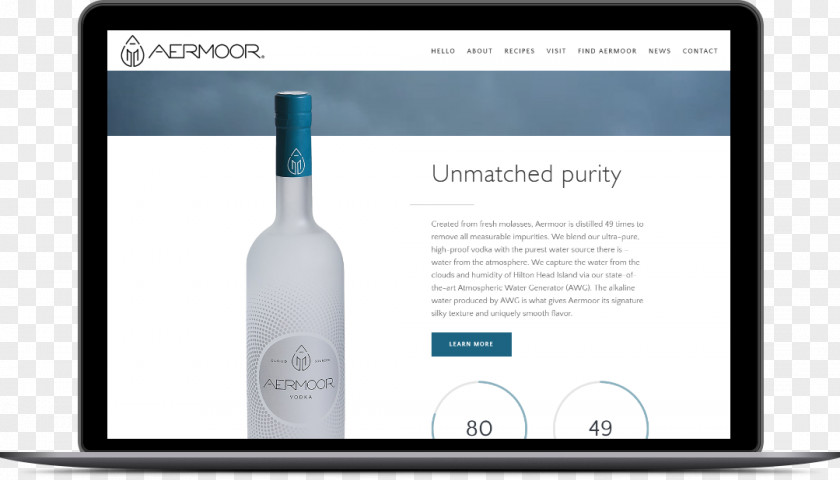 Vodka Web Design Multimedia PNG