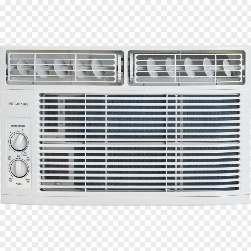 Air Conditioner Conditioning Frigidaire Window British Thermal Unit Home Appliance PNG