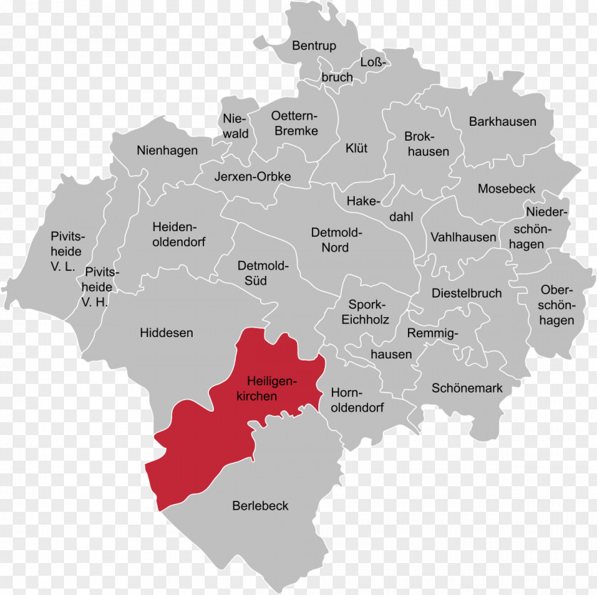 Heiligenkirchen Heidenoldendorf Detmold-Nord Brokhausen Ortsteil PNG