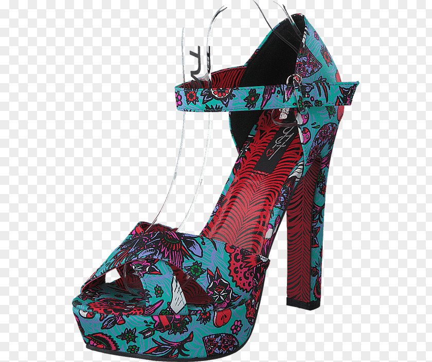 Sandal Shoe Turquoise Pump PNG