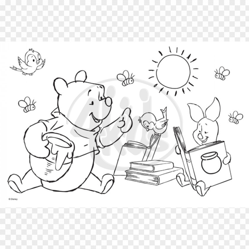 Winnie Pooh The Jigsaw Puzzles Coloring Book Trefl Disney Junior PNG