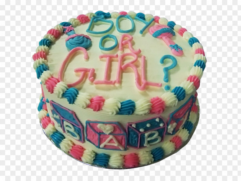 Baby Gender Reveal Birthday Cake Torte Cupcake Torta Decorating PNG