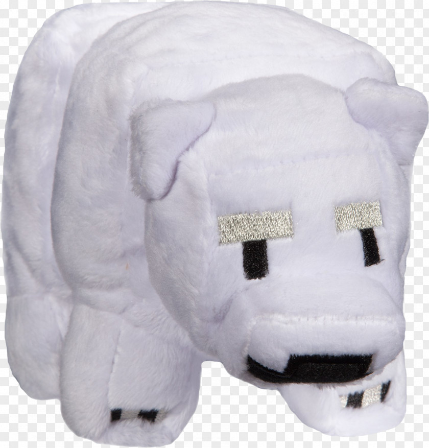 Baby Hazel New Games Minecraft Polar Bear Stuffed Animals & Cuddly Toys PNG