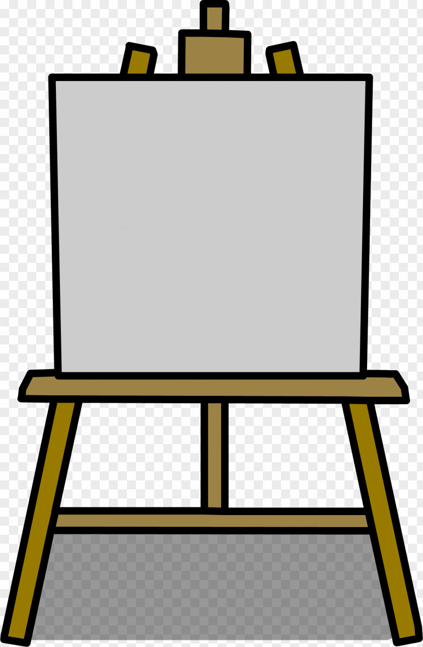 Canvas Easel Painting Art Drawing Clip PNG