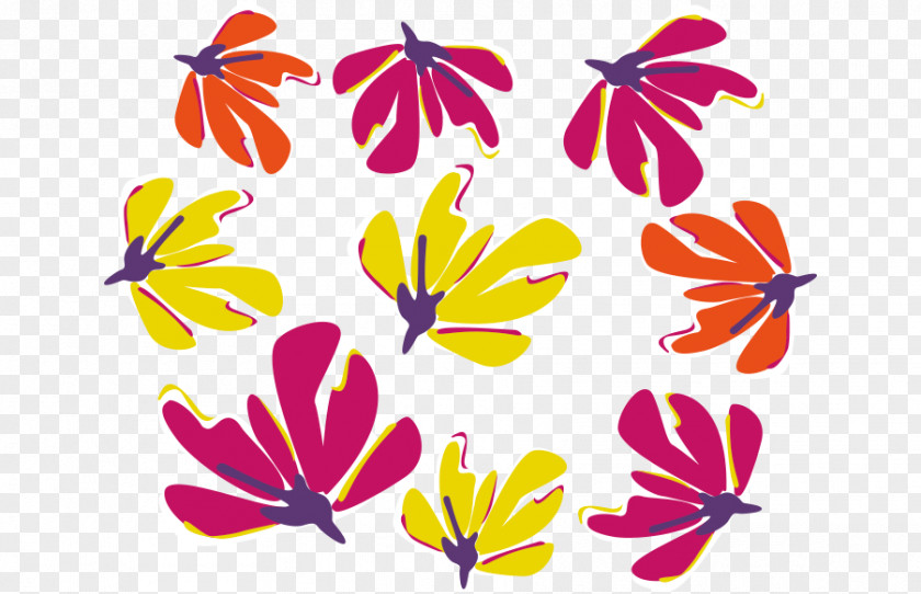 Coca-cola Petal Floral Design Cut Flowers PNG