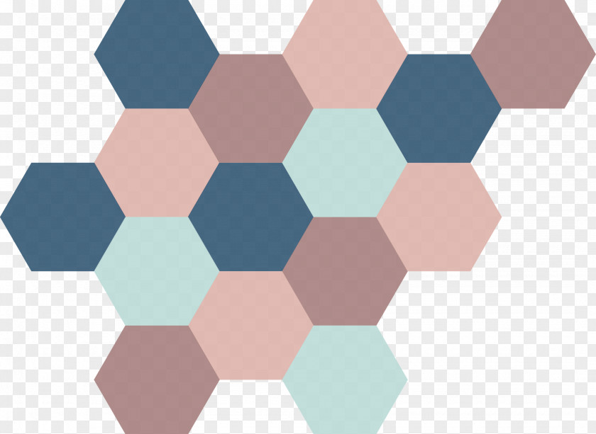 Design Hexagon AB Angle Pattern PNG