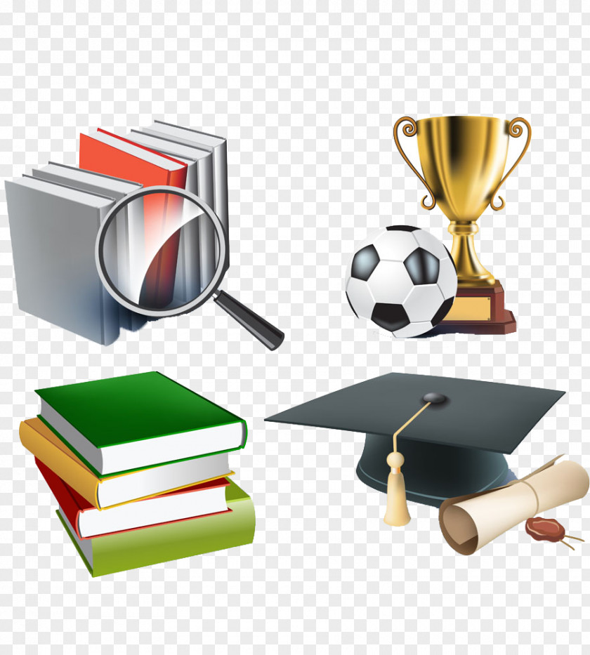 Dr. Cap Trophy Books Book Clip Art PNG