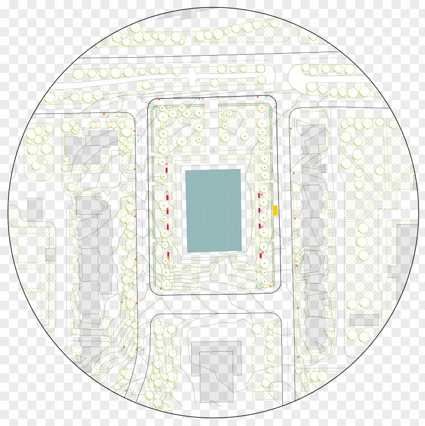 Traffic Lights Circle Pattern PNG