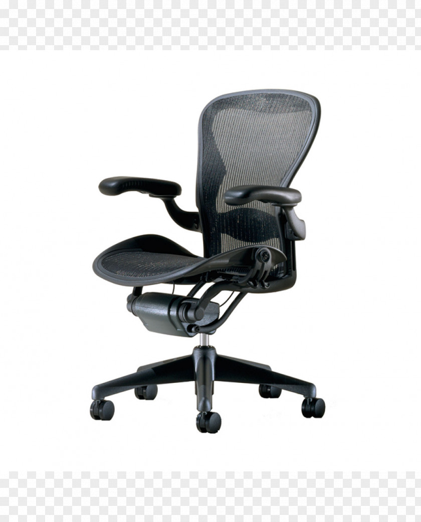 Chair Aeron Herman Miller Office & Desk Chairs Caster PNG