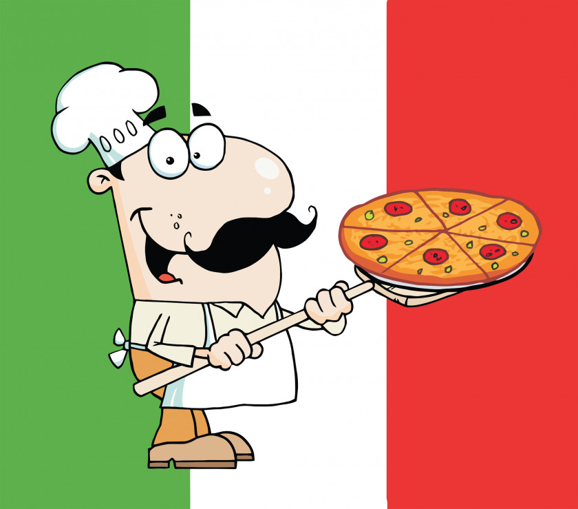 Italian Banner Cliparts Cuisine Pizza Chef Royalty-free Clip Art PNG