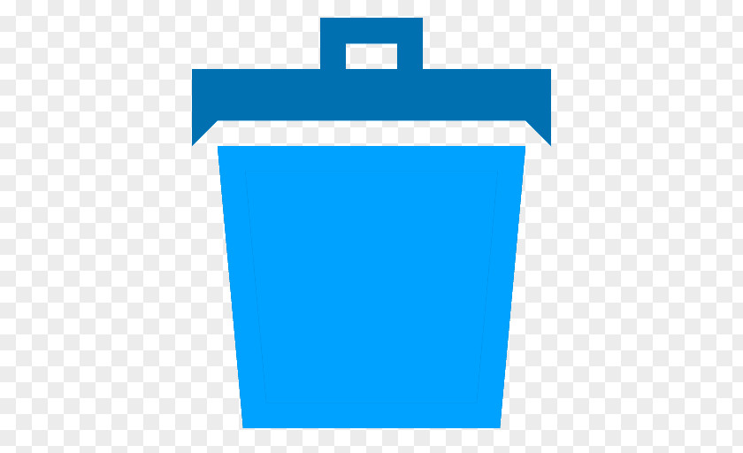 Trash Full Blue Angle Area Text PNG