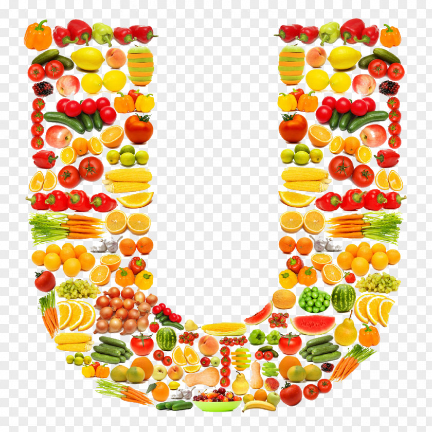 U Fruit Letter Stock Photography Vegetable Alphabet PNG