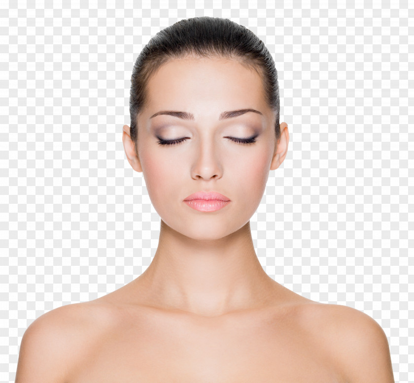 Beauty Face Pressure Point Acupressure Headache Third Eye Migraine PNG