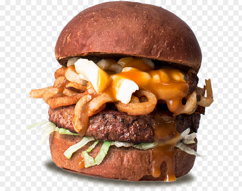 Burger Food Menu Best Hamburger Poutine Cheeseburger Fast Cheese Fries PNG