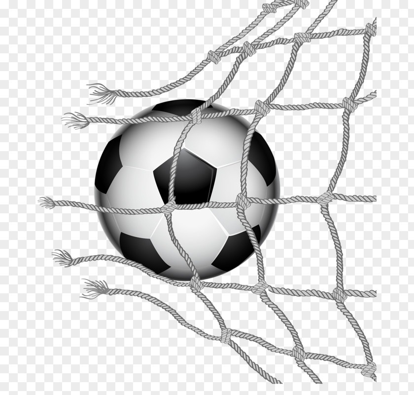 Soccer Ball Crashed Through The Net UEFA European Football Championship FIFA World Cup PNG