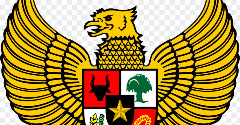 Angka National Emblem Of Indonesia Pancasila Bhinneka Tunggal Ika Garuda PNG