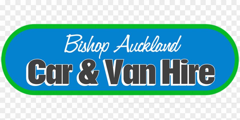 Bishop Auckland Car & Van Hire Minibus Logo Luton PNG