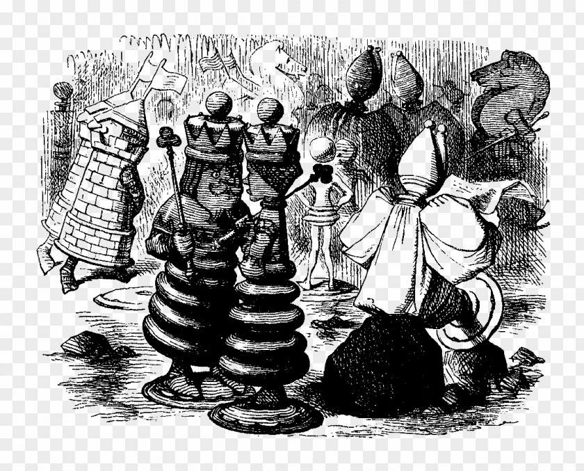 Chess Alice's Adventures In Wonderland Aliciae Per Speculum Transitus Red Queen PNG
