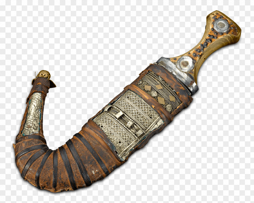 Dagger/ Dagger Knife Janbiya Saudi Arabia Weapon PNG