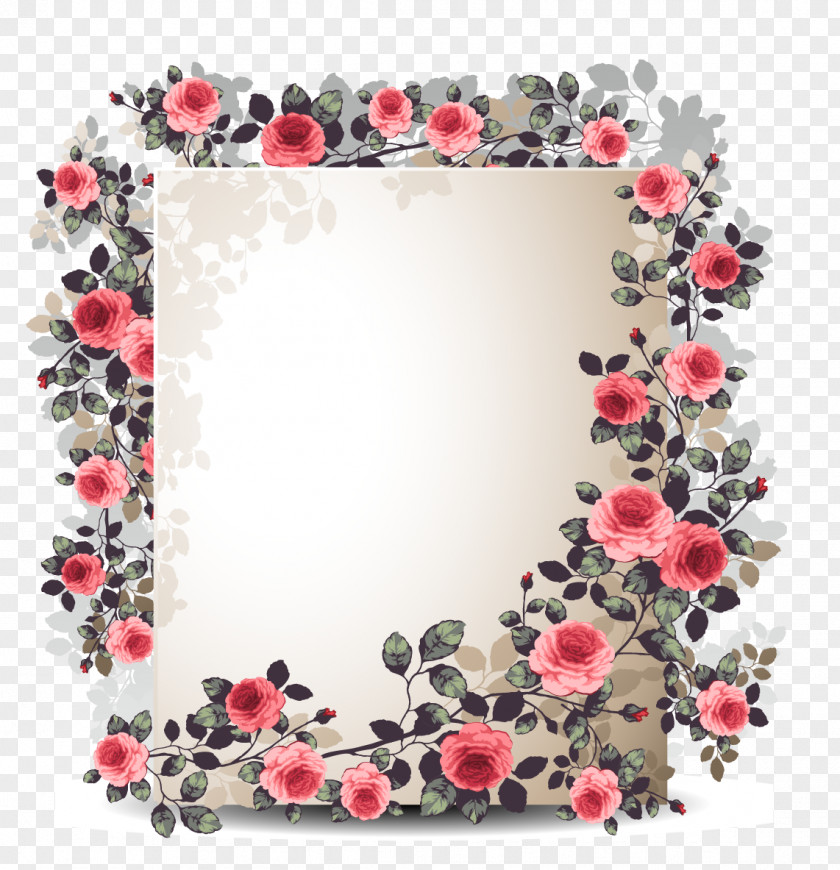 Flower Border PNG