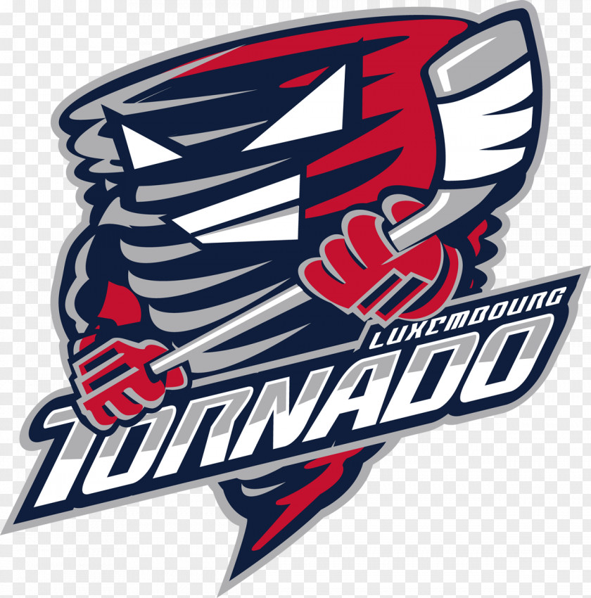 Ice Hockey Logo Tornado Luxembourg Men's National Team City FFHG Division 3 PNG