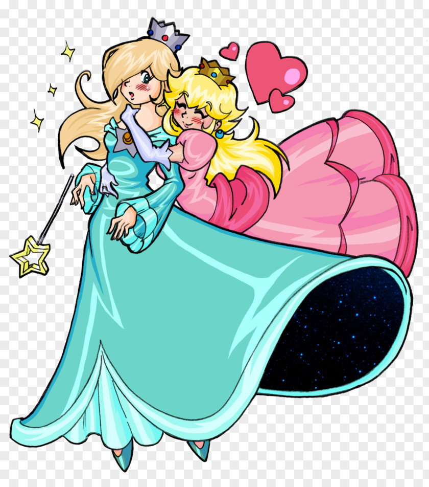 Love Peach Rosalina Princess Super Mario Bros. PNG