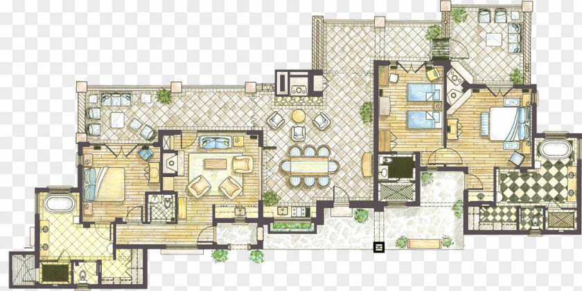 Real Estate Floor Plan Mayacama Golf Club Residential Area House PNG