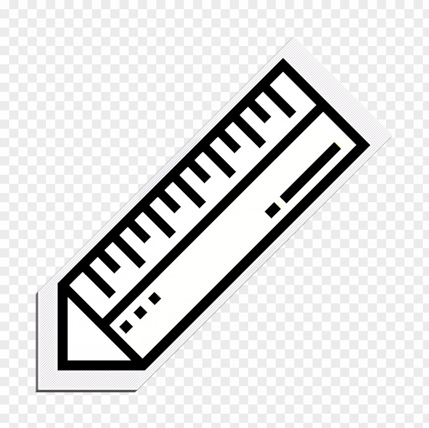 Ruler Icon Architecture Graphic Tool PNG