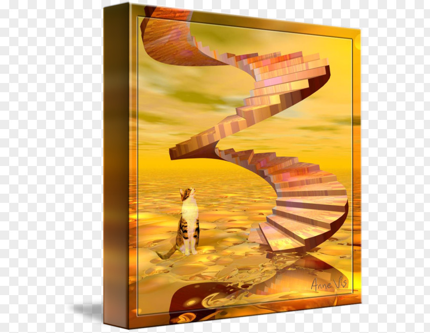 Stairway To Heaven Modern Art Painting Photography Picture Frames PNG