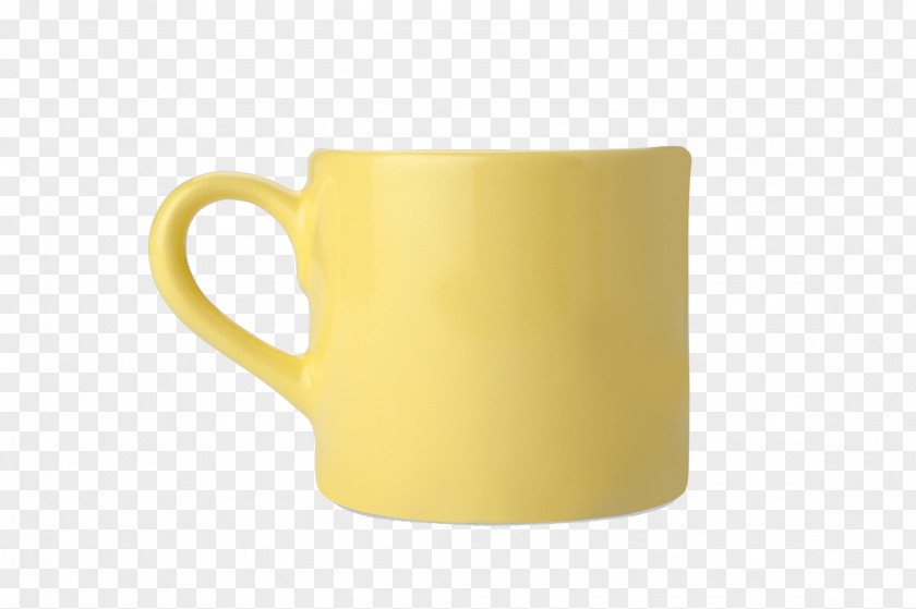 A Yellow Drinking Cup PNG