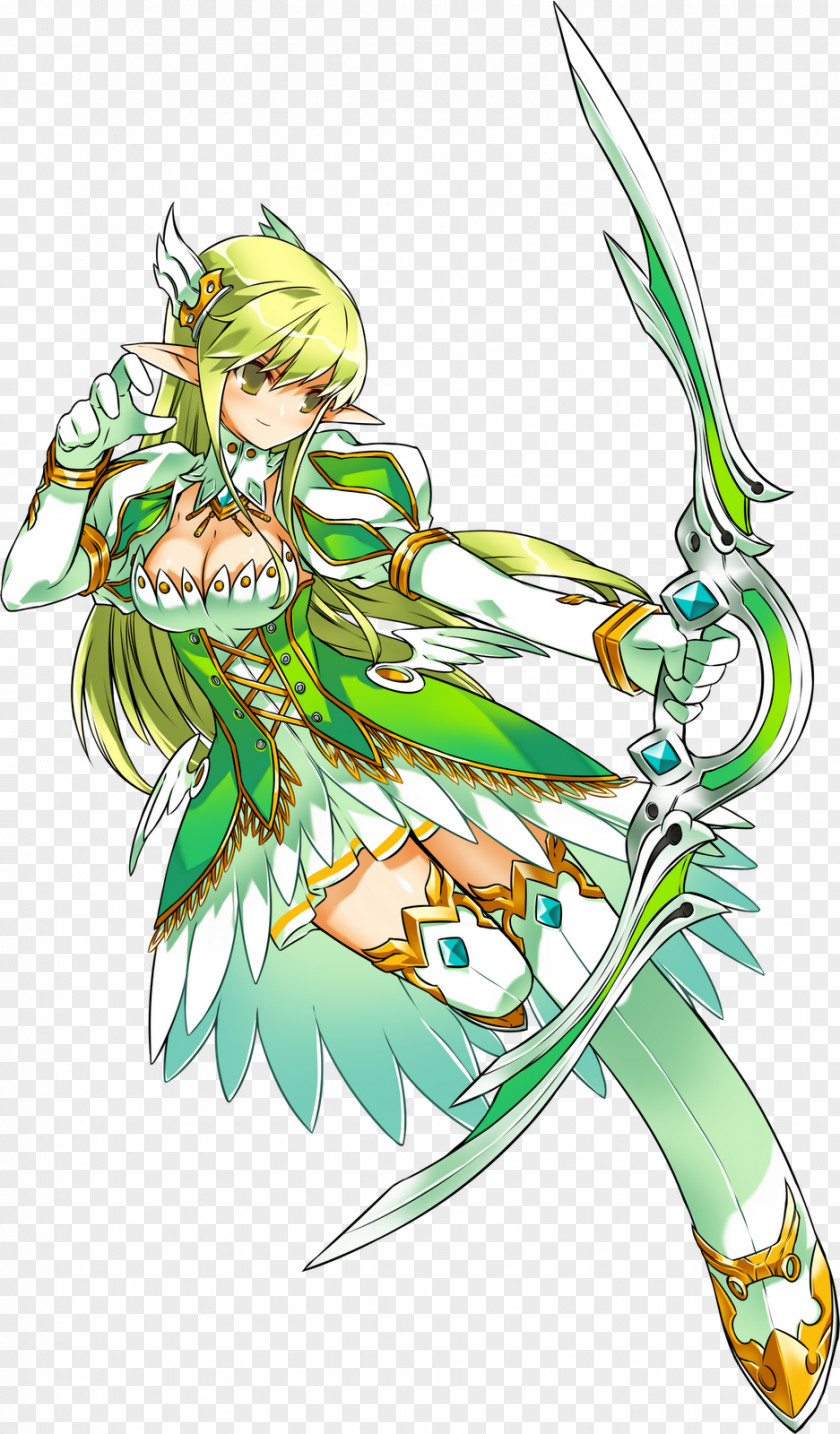 Archer Elsword Concept Art Character Game PNG