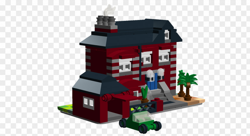 Brick Villa LEGO Townhouse Building PNG