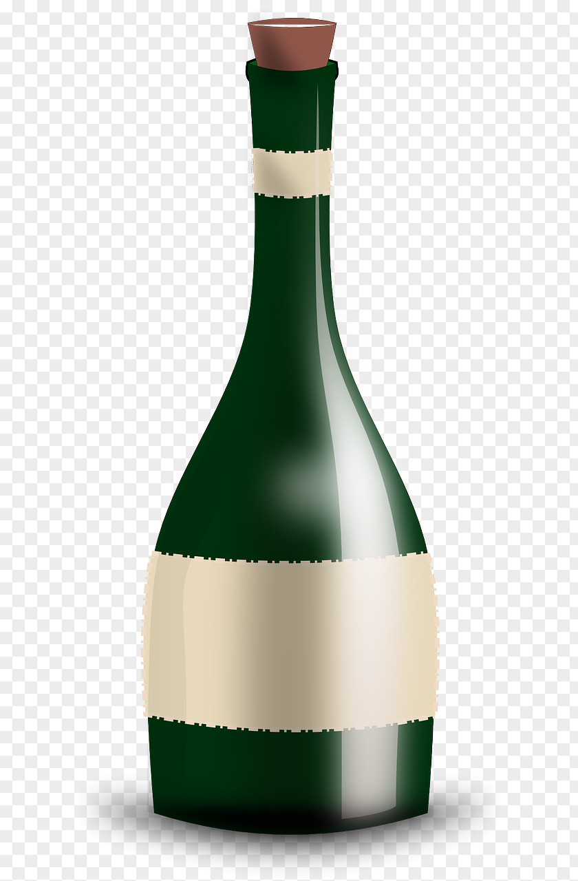 Cognac Wine Bottle PNG