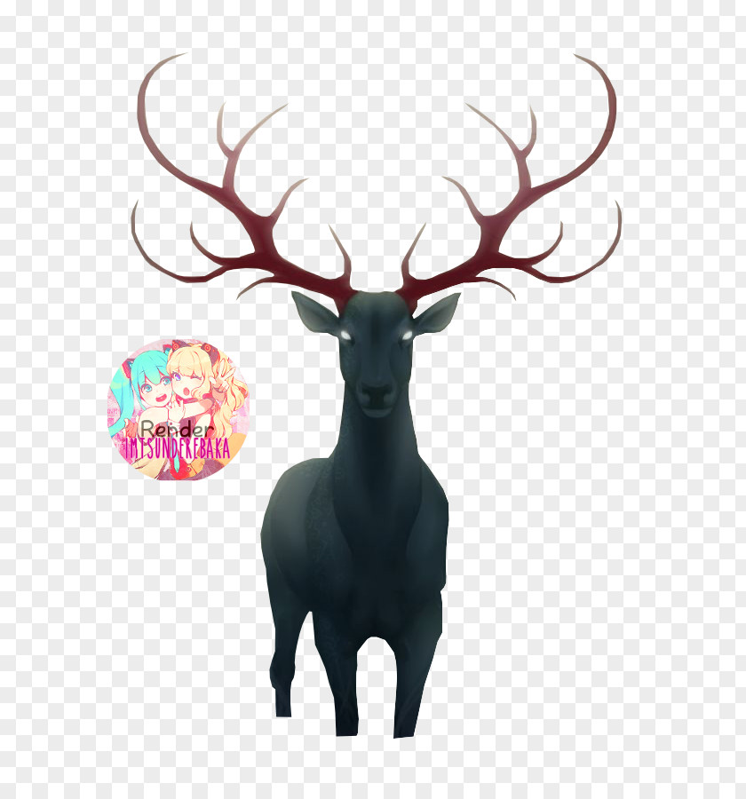 Reindeer Winged Victory Of Samothrace Shaman Drawing Red Deer PNG