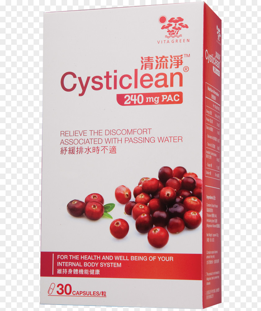 Tablet Cysticlean 240mg Pac Capsules 30 Caps Health PNG
