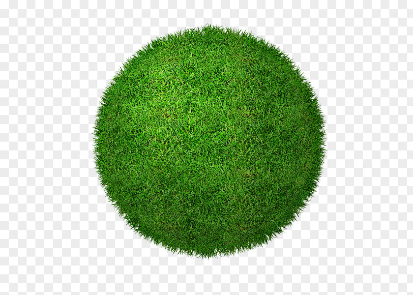Artificial Turf Sphere Green Grass Background PNG