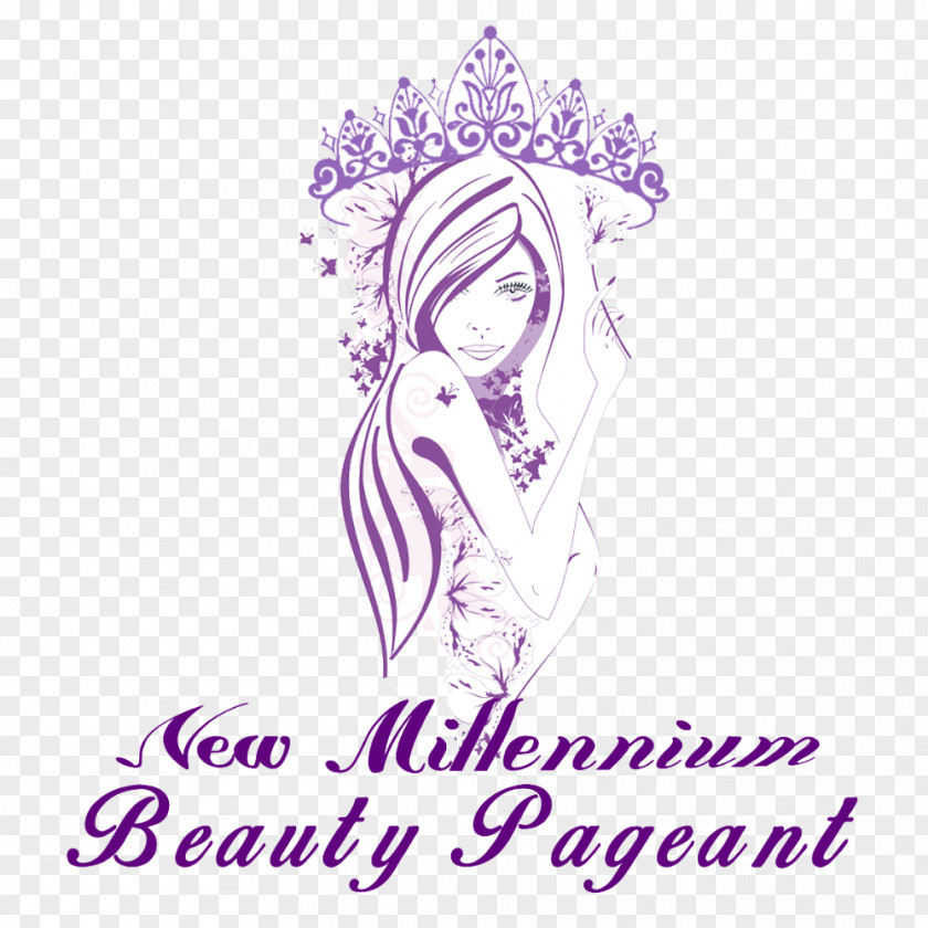 Design Beauty Pageant Miss Earth Femina India Logo PNG