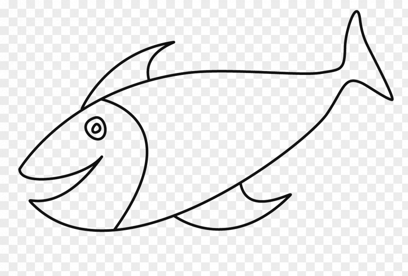 Fisch Fish Ausmalbild Animal Coloring Book Line Art PNG
