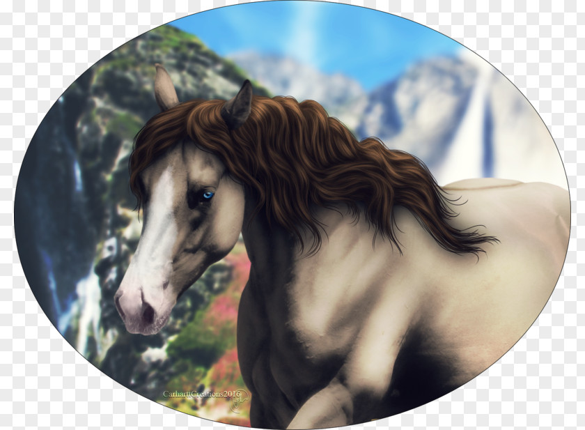 Handpainted Flowers Mustang Pony Stallion DeviantArt Arctic Wolf PNG