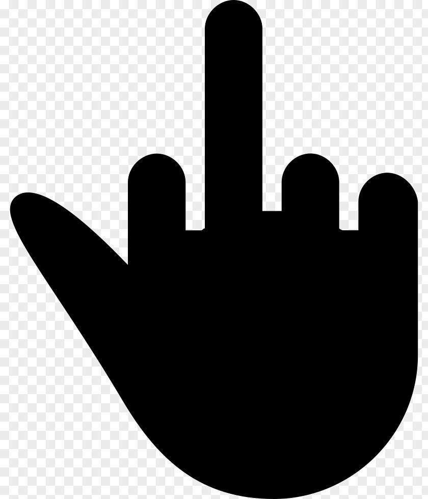 Middle Finger Thumb PNG