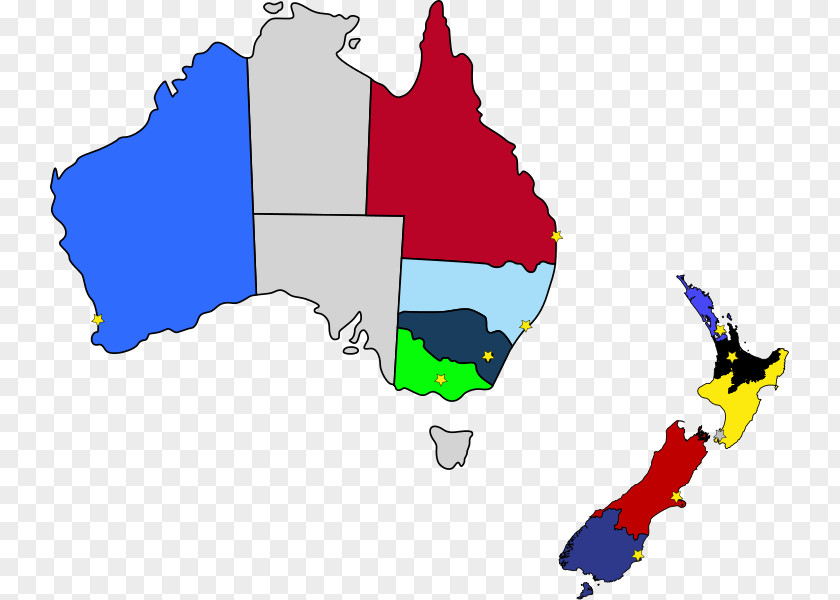 Map Vector Graphics Blank Australia New Zealand PNG
