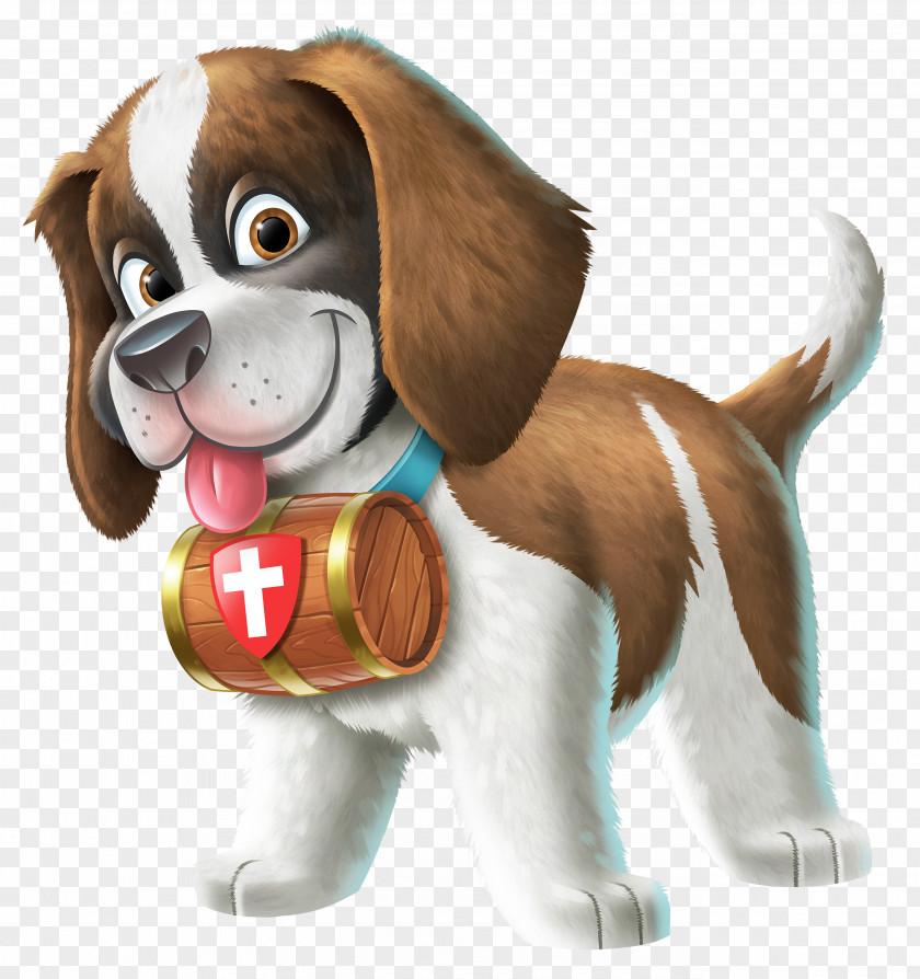 Snout St Bernard Dog Breed Animal Figure Toy Puppy PNG